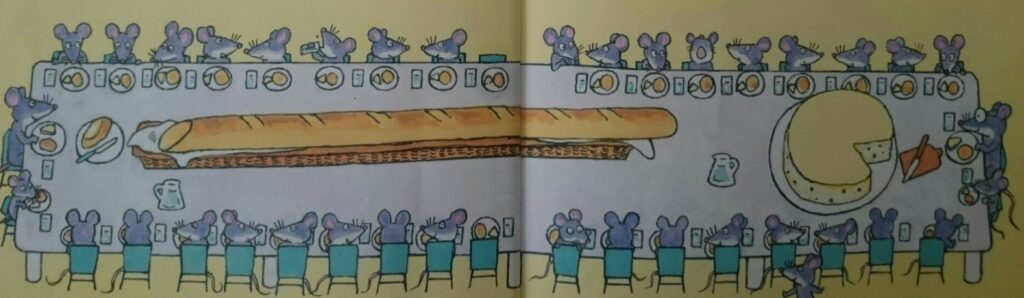 ねずみさんのながいパン